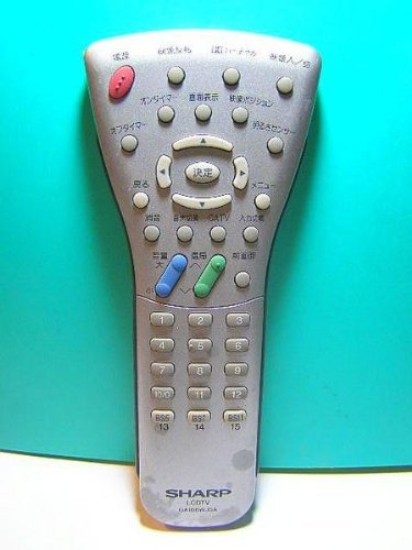 【中古】小ざかしい LCDTV遠隔操作 GA166WJSA