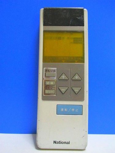 【中古】ナショナル エアコンリモコン A75C154