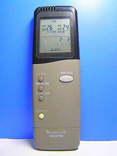 【中古】サンヨー エアコンリモコン RCS-VR4A(K)