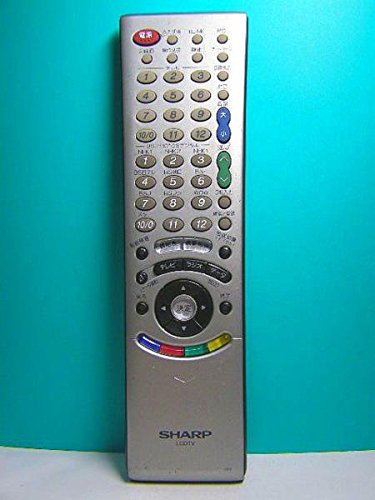 【中古】読みやすい LCDTV遠隔操作 GA109WJSA