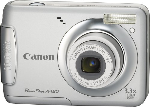 【中古】Canon デジタルカメラ PowerShot (パワーショット) A480 シルバー PSA480(SL) 14,921円