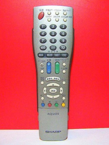 【中古】小ざかしい テレビ受像機遠隔操作 GA434WJSA