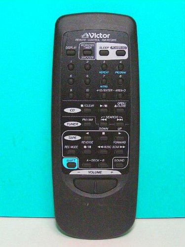 【中古】ビクター オーディオリモコン RM-RXQW5｜セーフライフ倉庫