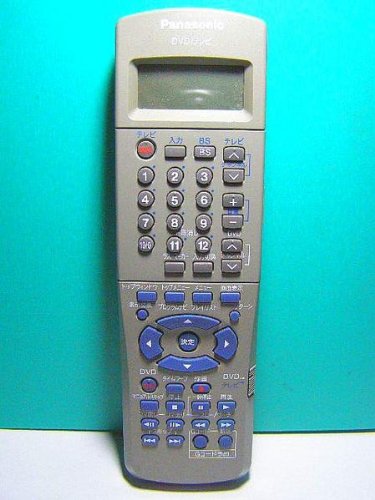 【中古】パナソニック ヴィデオディスク遠隔操作 EUR7901KEO