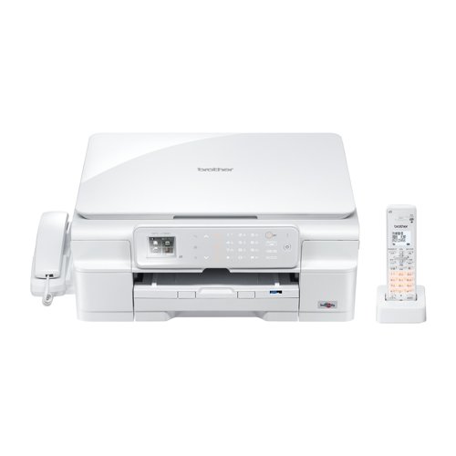 【中古】(旧模範例) brother インクジェット印刷工練りあわせる機 PRIVIO 子機1台 MFC-J720D FAX/子機1台付き添い人