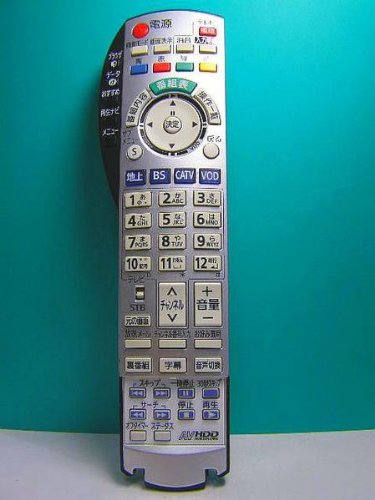 【中古】パナソニック CATVリモコン EUR7663Z20