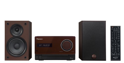 【中古】パイオニア CDミニコンポーネントシステム iPod/iPhone/iPad対応 Bluetooth機能搭載 ブラウン X-CM32BT-T