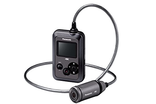【中古】パナソニック ウェアラブルカメラ オレンジ色 HX-A500-D