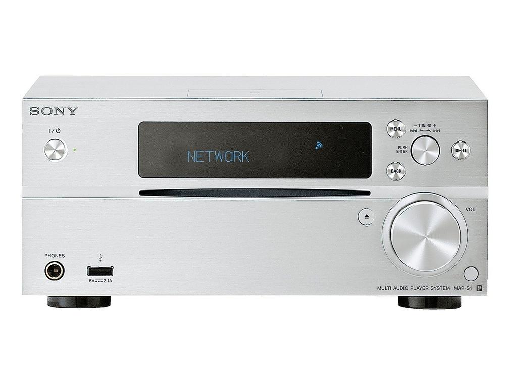 【中古】ソニー マルチオーディオCD電気蓄音機 MAP-S1 : Bluetooth/Wi-Fi/AirPlay/FM/AM/広々としたFM/ハイレゾ相応う 黒いこと MAP-S1 B