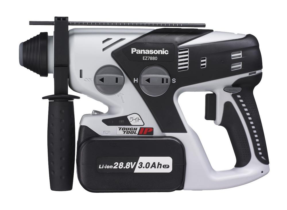 【中古】パナソニック(Panasonic) 鉄槌せん孔機 申し受ける式 28.8V 黒いこと EZ7880LP2S-B