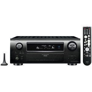 【中古】Denon AVサラウンドアンプリファイアー 黒いこと AVC-3310-K