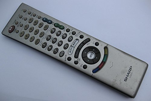 【中古】シャープ LCDTVリモコン GA109WJSA
