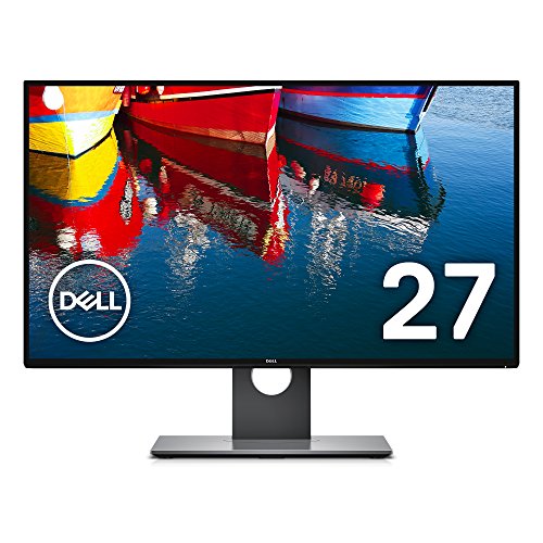 【中古】Dell 見せびらかす 管する U2717D/27in/QHD/IPS/6ms/DPx2(MST),mDP,HDMI/sRGB99%/USBこしき