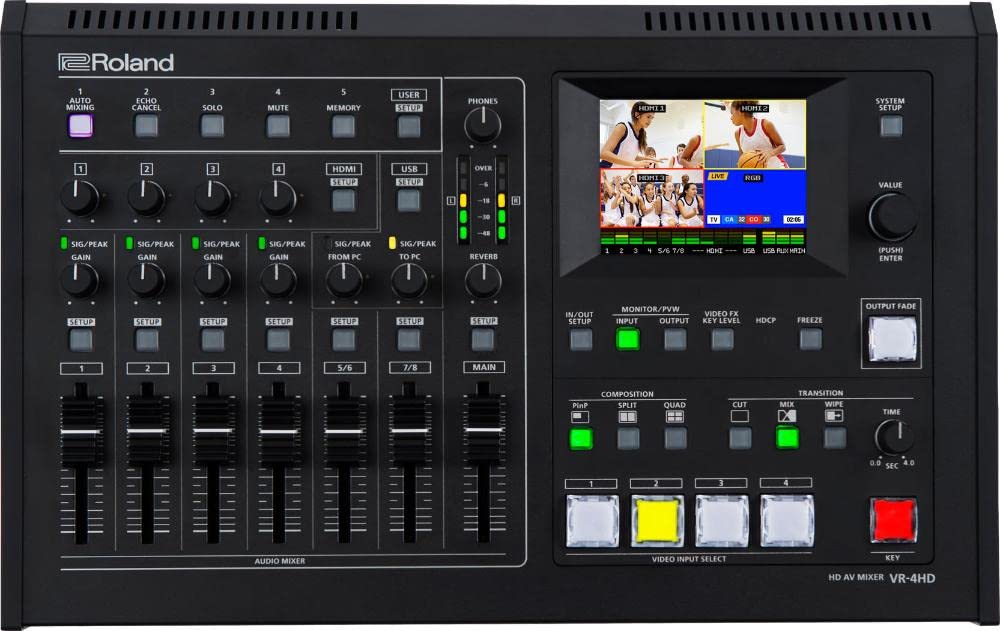 【中古】Roland ローランド HD AV Mixer VR-4HD｜セーフライフ倉庫