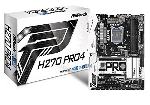 【中古】ASRock Intel H270手当て仕掛ける積み上げる ATXお母さんゲーム盤 H270 Pro4