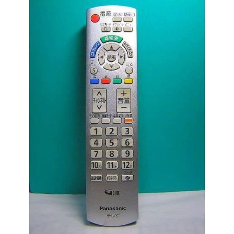 【中古】パナソニック 純正テレビ用リモコン N2QAYB000484|セーフライフ倉庫