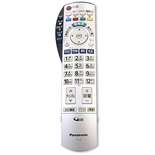 【中古】パナソニック 完全無欠テレビ受像機用遠隔操作 EUR7660Z50