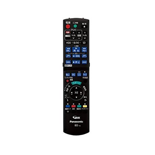 【中古】パナソニック 純正BD/DVDレコーダー用リモコン N2QAYB000685