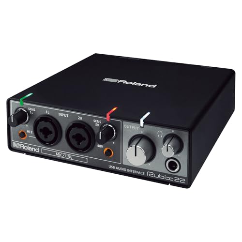 【中古】ローランド ROLAND Rubix22 USB AUDIO INTERFACE オーディオインターフェイス