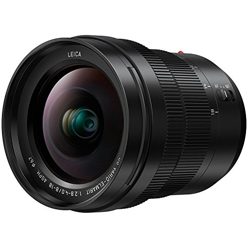 【中古】Panasonic LUMIX Professional 8-18粍 写真機水晶体 G LEICA DG VARIO-ELMARIT F2.8-4.0 ASPH 鏡鑑レスマイクロフォーサーズ H-E08018 (黒いこと)