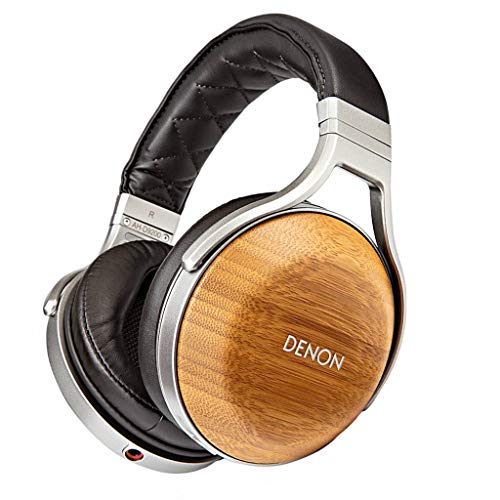 【中古】デノン Denon AH-D9200 ヘッドフォン ハイレゾ対応 密閉ダイナミック型 オーバーヘッド ウッドハウジング AH-D9200EM 孟宗竹