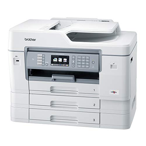 【中古】ブラザー プリンター 大容量インク型 A3インクジェット複合機 MFC-J6999CDW (ファーストタンク/FAX/ADF/有線・無線LAN/給紙トレイ3段/両面印刷)