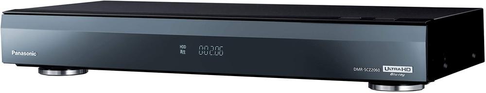 【中古】パナソニック 2TB 3チューナー ブルーレイレコーダー 4Kチューナー内蔵 おうちクラウドDIGA DMR-SCZ2060