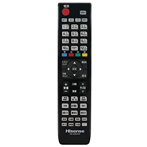 【中古】【完全無欠品】Hisense 御機嫌観念 液晶テレビ受像機用遠隔操作 EN-32954HS