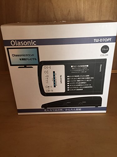 【中古】Olasonic 薄型テレビ受像機用 金棒引き 黒いこと TW-D7OPT(B)
