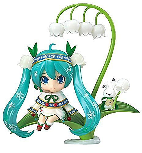 【中古】ねんどろいど キャラクター・ボーカル・シリーズ01 初音ミク 雪ミク Snow Bell Ver. ノンスケール ABS&PVC製 塗装済み可動フィギュア｜セーフライフ倉庫