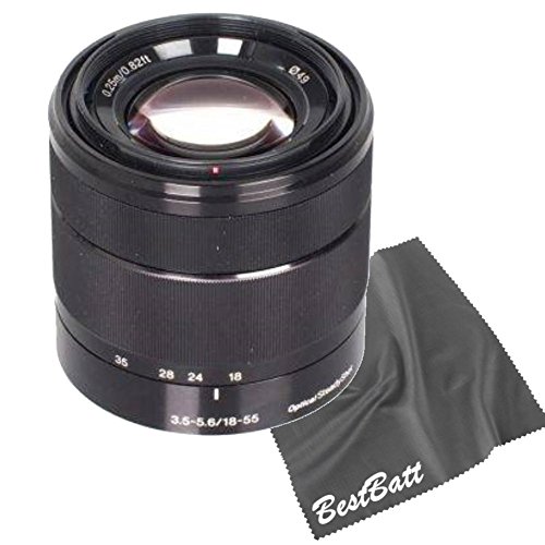 【中古】Sonyアルファsel1855・Eマウント18 ? 55 粍 f3 . 5 ? 5.6 OSS水晶体(黒いこと)