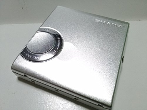 【中古】SHARP 読みやすい MD-SK5-A 青み 携帯型MD電気蓄音機 MDLP相応う（MD生まれ変わり専用機/MDウォークマン）