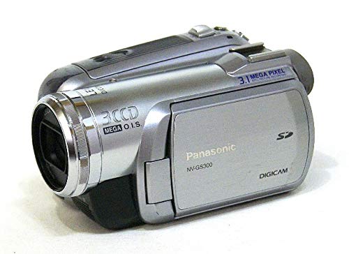 【中古】Panasonic パナソニック NV-GS300-S しろがね色 デジタルテレビカメラ ミニDV