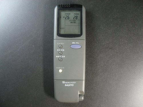 【中古】三洋電機 エアコンリモコン RCS-VD3A(K)
