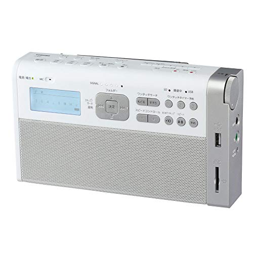 【中古】東芝(TOSHIBA) 広々としたFM/AMラジオ受信機（白いこと）TOSHIBA TY-RHR1-W