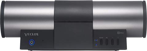 【中古】ベクロス ワイヤレスポータブルスピーカー（黒いこと）VECLOS SPW-500WP BK