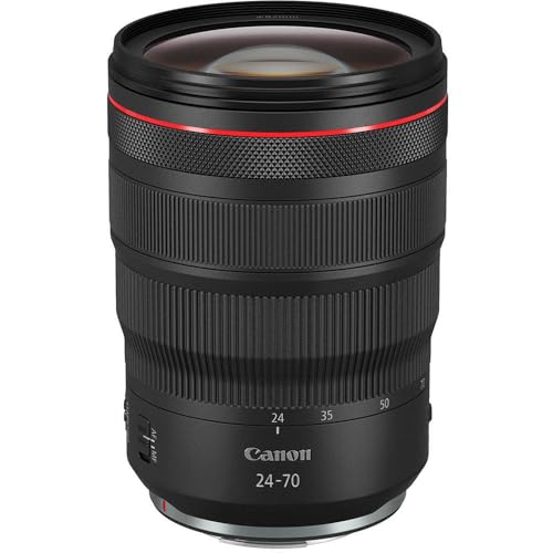 【中古】CaNn RF水晶体 RF24-70粍 F2.8 L IS USM 黒いこと