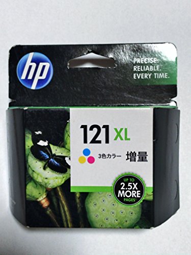 【中古】HP 121XL インクカートリッジ カラー ( 増量 ) CC644HJ