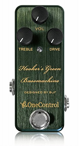 【中古】One Control ワンコントロール エフェクター ベース用 オーバードライブ Hooker's Green Bass Machine|セーフライフ倉庫