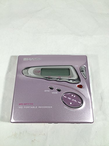 【中古】SHARP MD携帯型リコーダー さくら色 MD-MT770