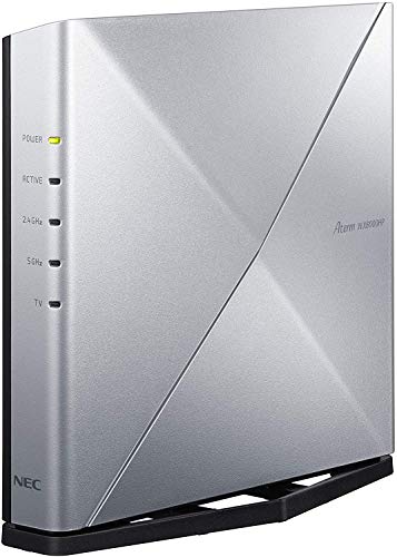 【中古】NEC Atermシリーズ AX6000HP [無線LANルーター/実効スループット約4040Mbps] 親機単体 (Wi-Fi 6対応) 搭載型番：AM-AX6000HP