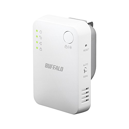 【中古】BUFFALO WiFi 無線LAN中継機 WEX-1166DHPS/N 11ac/n/a/g/b 866+300Mbps ハイパワー コンパクトモデル 簡易パッケージ 日本メーカー【iPhone13/12/11/iPhone SE(第二世代) メーカー動作確認済み】