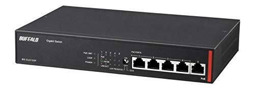 【中古】バッファロー 法人向け Giga対応 Layer2 アンマネージスイッチ 5ポート BS-GU2105P
