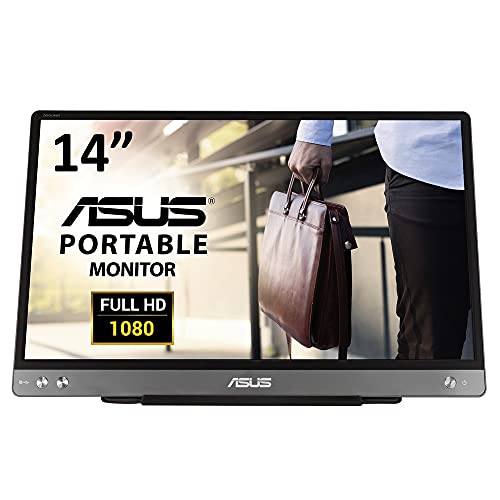 【中古】ASUS MB14AC 移動性管する 移動性見せびらかす 14in/IPS/盛りだくさん固定ディスク/薄さ9粍・軽さ590g/USB Type-C/青味ともし火助け出す/3年