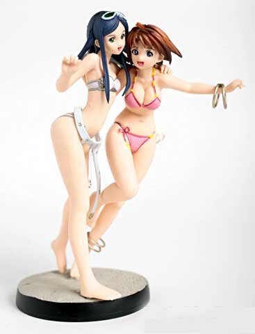 【中古】舞-HiME コレクションフィギュア 番外編 ピチピチ夏の大冒険 舞衣&なつき フィギュア (ノンスケール PVC製 塗装済 完成品)｜セーフライフ倉庫
