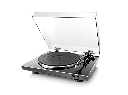 【中古】デノン Denon DP-300F アナログ 電気蓄音機 フォノイコライザー付 フルオート 薬莢属する 黒いこと DP-300FK