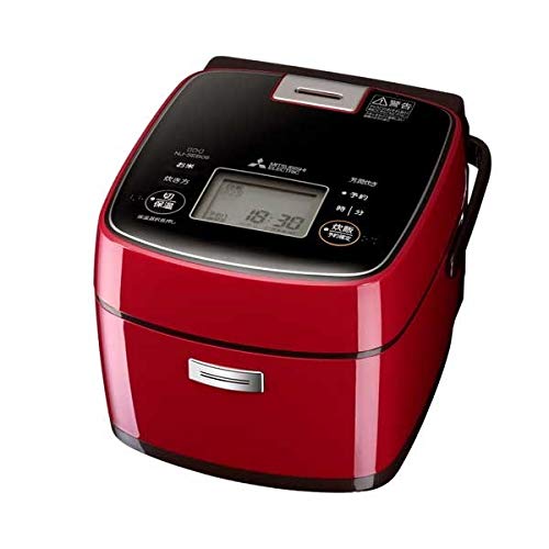 【中古】三菱電機 ジャー炊飯器 炭炊釜 3.5合 真紅(しんく) NJ-SEB06-R 深紅