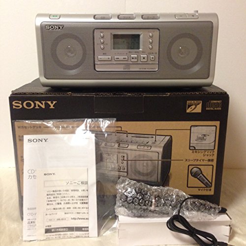 【中古】SONY CDラジカセ W78 しろがね色 CFD-W78/S