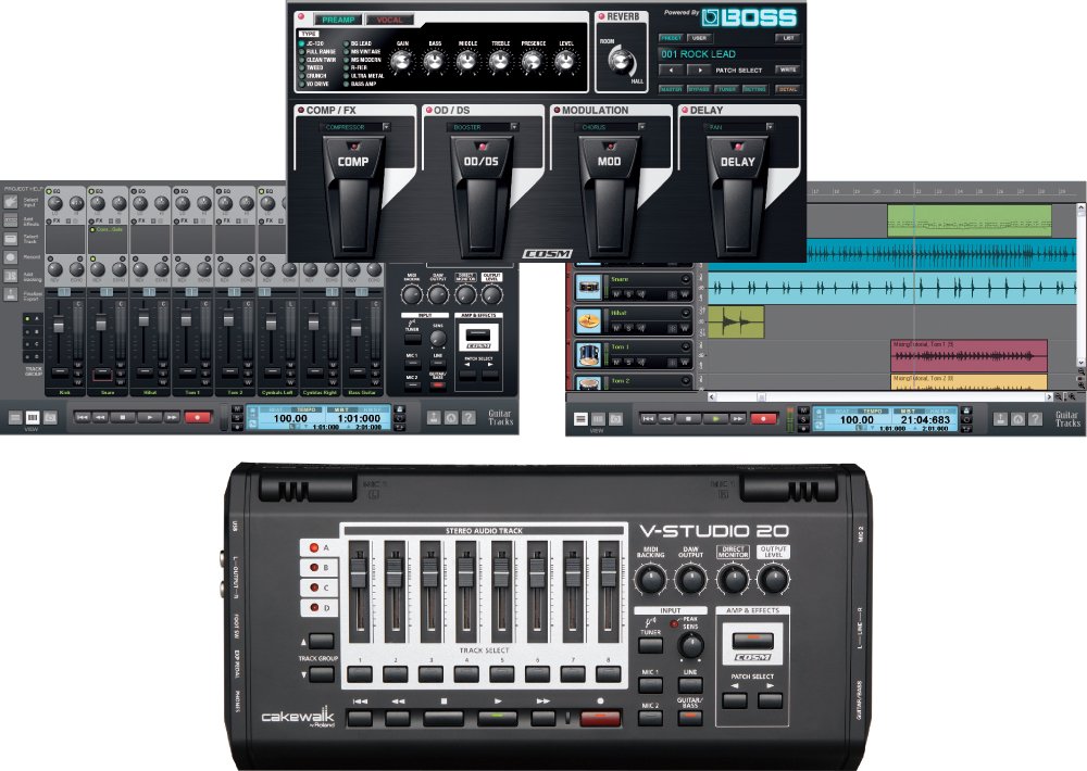 【中古】ローランド V-STUDIO 20 VS-20