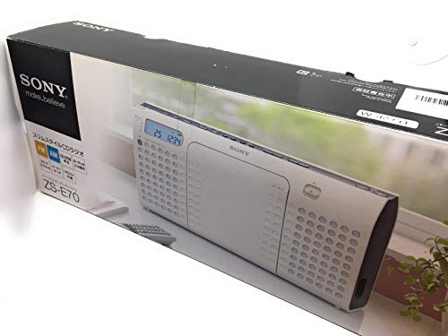 【中古】SONY CDラジオ受信機 E70 白いこと ZS-E70/W